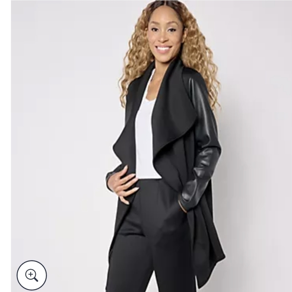 SPANX Black Drape Blazer